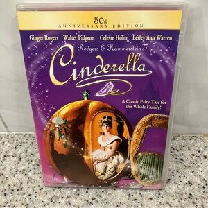 Cinderella 50th Anniversary Edition DVD with Ginger Rogers